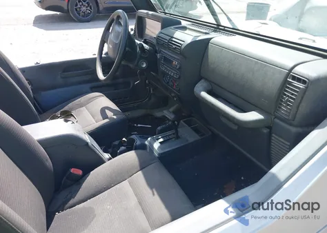 2006 Jeep Wrangler X z USA, uszkodzony, nr VIN 1J4FA39S36P703941